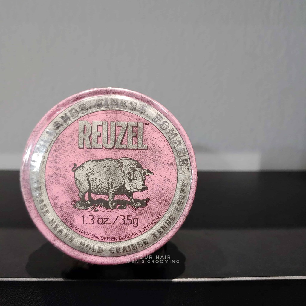 Sáp vuốt tóc Reuzel Pink Pomade - Travel Size 35g