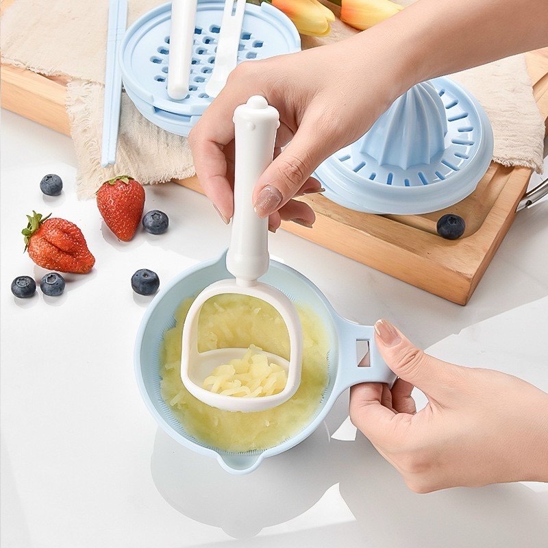 bộ chế biến ăn dặm kiểu nhật 9 chi tiết