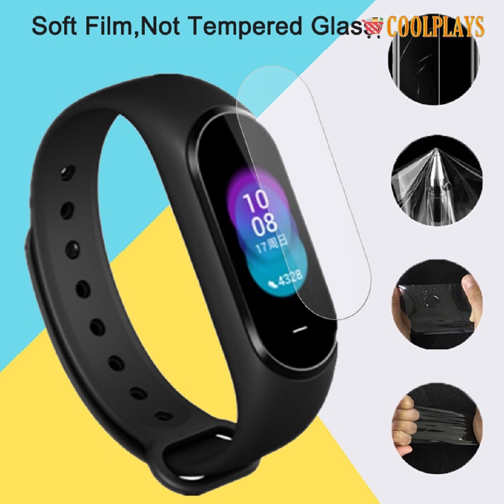 Set 2 Kính Cường Lực Bảo Vệ Màn Hình Điện Thoại Xiaomi Mi Band 4 Kèm Phụ Kiện