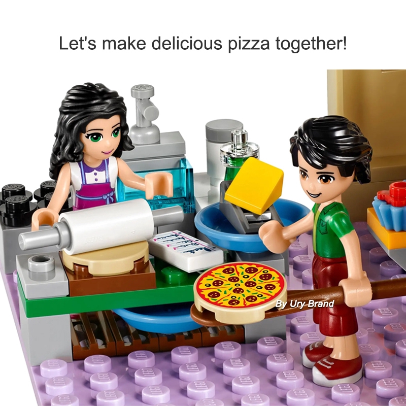 Mô Hình Đồ Chơi Lắp Ráp Lego Friends Series 41311 Heartlake Pizzeria