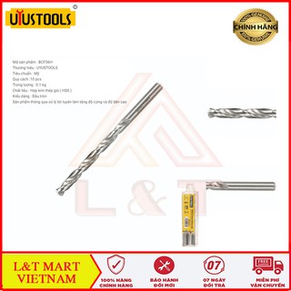 Set 10 mũi khoan thép gió 6 mm uyustools bcf06h