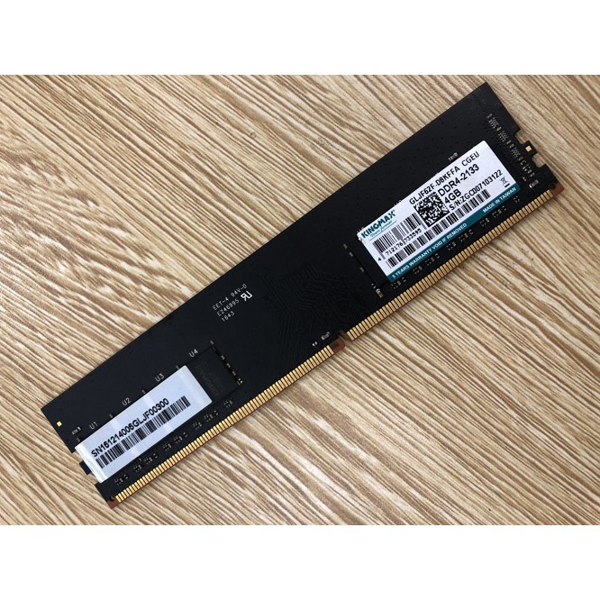 Ram PC Kingmax 4GB DDR4 Bus 2133Mhz hàng hãng tháo máy