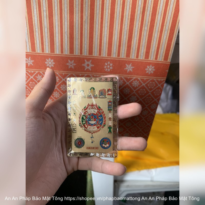 Thẻ Bài Văn Thù Cửu Cung Bát Quái