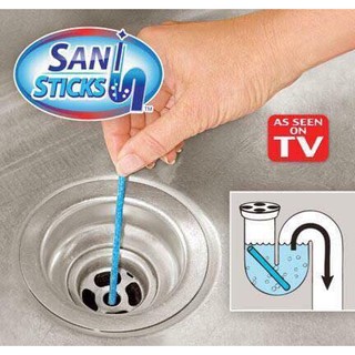 Que thông tắc vỉ 12 que