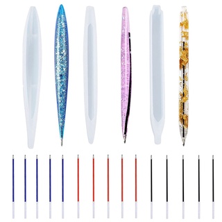 Khuôn Silicone Làm Bút Bi Epoxy Resin