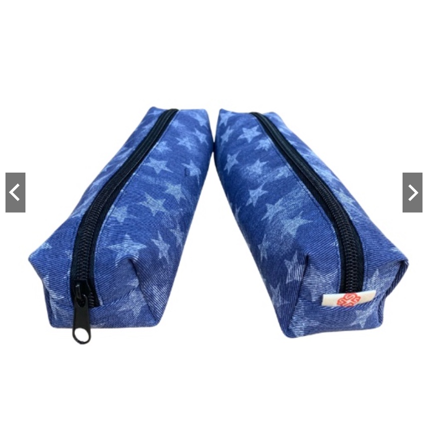 Túi đựng bút, túi đựng bút nhiều ngăn vải canvas cao cấp có khóa miệng chắc chắn bền đẹp