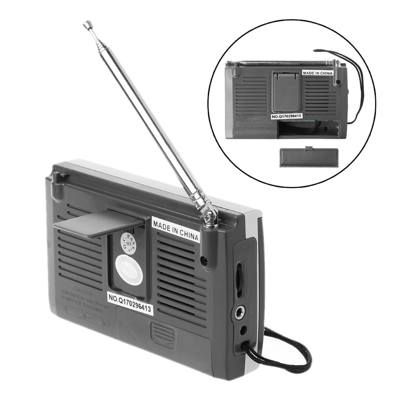 Thiết Bị Nhận Tín Hiệu Radio zzz KK-9803 FM / MW / SW1-8 Full 10