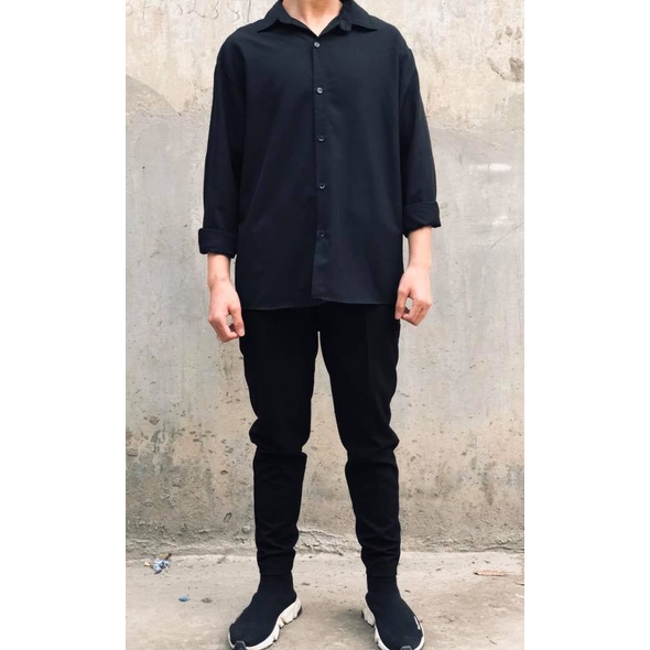 SƠ MI LỤA DÀI TAY NAM NỮ