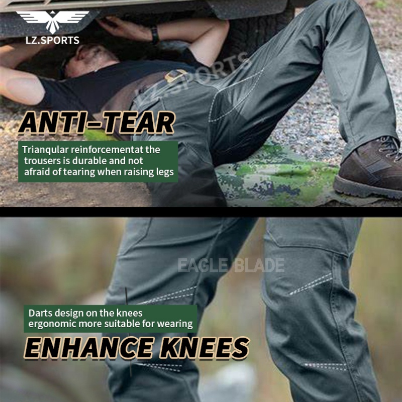 Eagllage Quần Hàng Hiệu Phụ Nữ IX7 Màu Đen