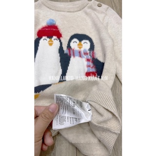 Áo len chim cánh cụt dư xịn