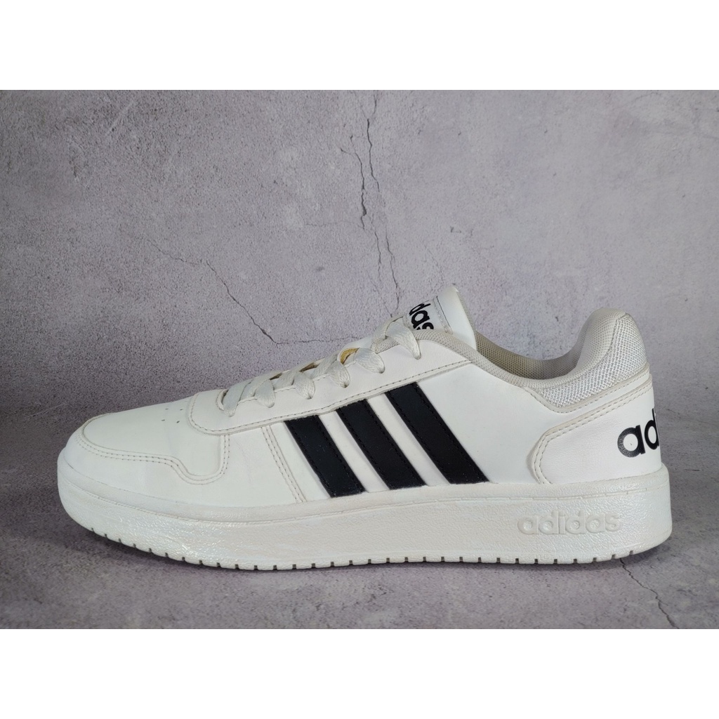 (SIZE 40) Giày thể thao chính hãng 2hand ADIDAS NEO HOOPS 2.0 'CLOUD WHITE'