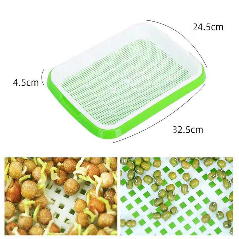 Bộ Kit giá khay trồng rau mầm thủy canh 5 tầng 5 khay