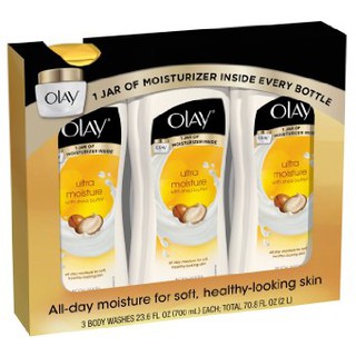 Sữa Tắm Dưỡng Trắng Da Olay Ultra Moisture 700ml Của Mỹ