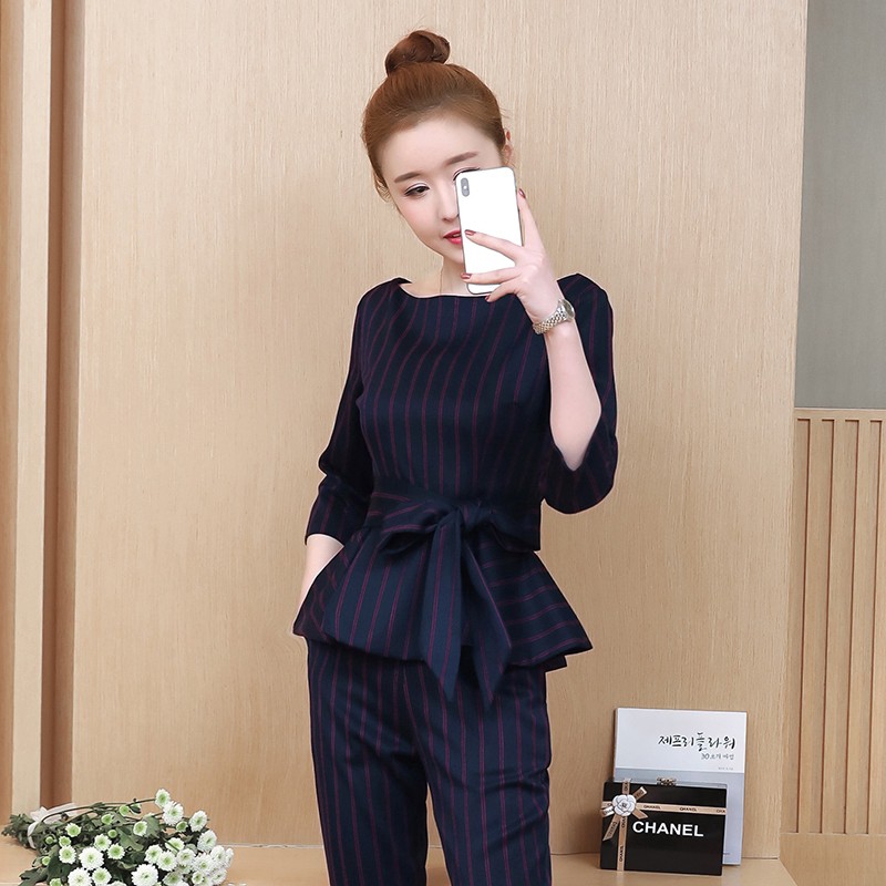 Sale 70% Set đồ công sở dài tay phong cách Hàn Quốc thanh lịch dành cho nữ, Set,XXL Giá gốc 557,000 đ - 96B189