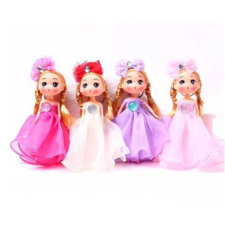 Búp Bê Chibi - Đồ Chơi Bé Gái Xinh Xắn Đáng Yêu - Giao Mẫu Ngẫu Nhiên