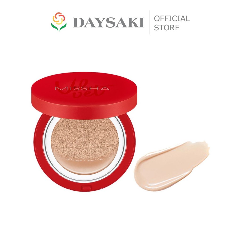 Missha Phấn Nước Mỏng Mịn, Che Phủ Tốt, Lâu Trôi Tông Sáng Velvet Finish Cushion SPF50+ PA+++ 15g