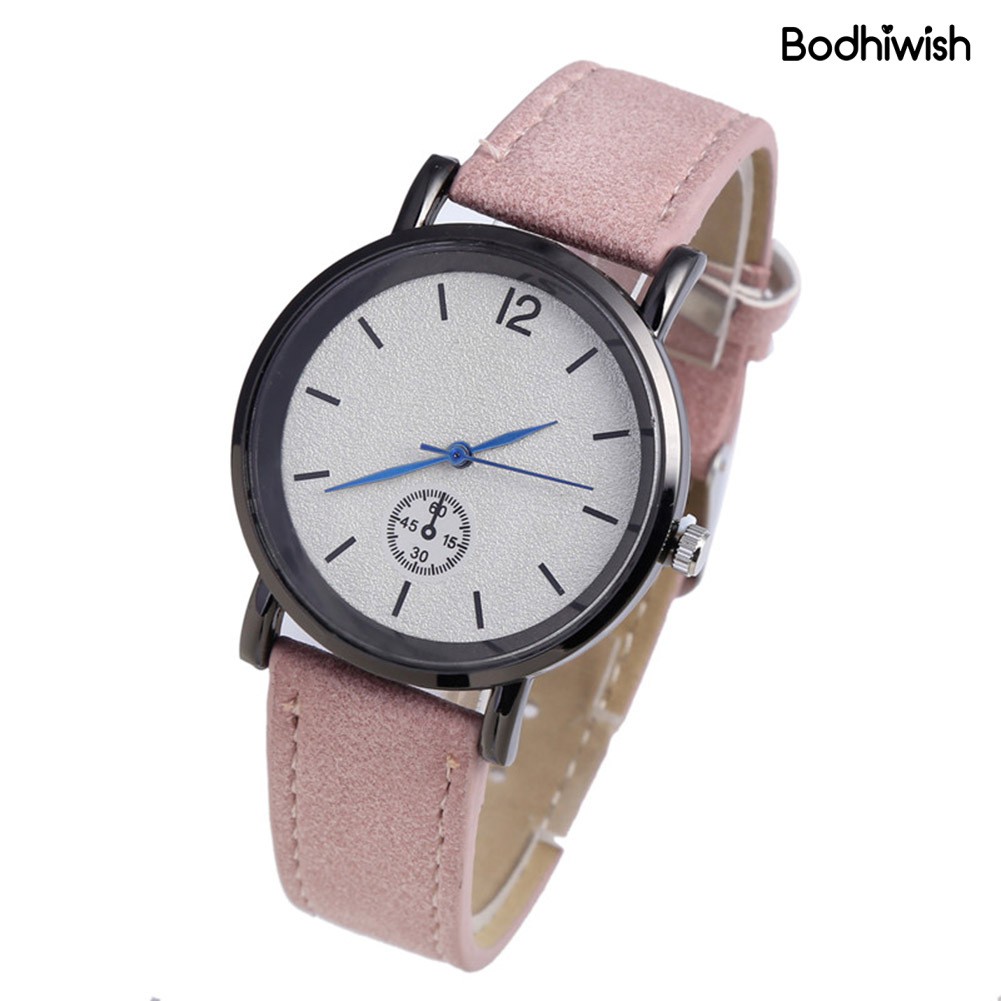 Đồng Hồ Đeo Tay Dây Da Thời Trang Cho Nam Và Nữ