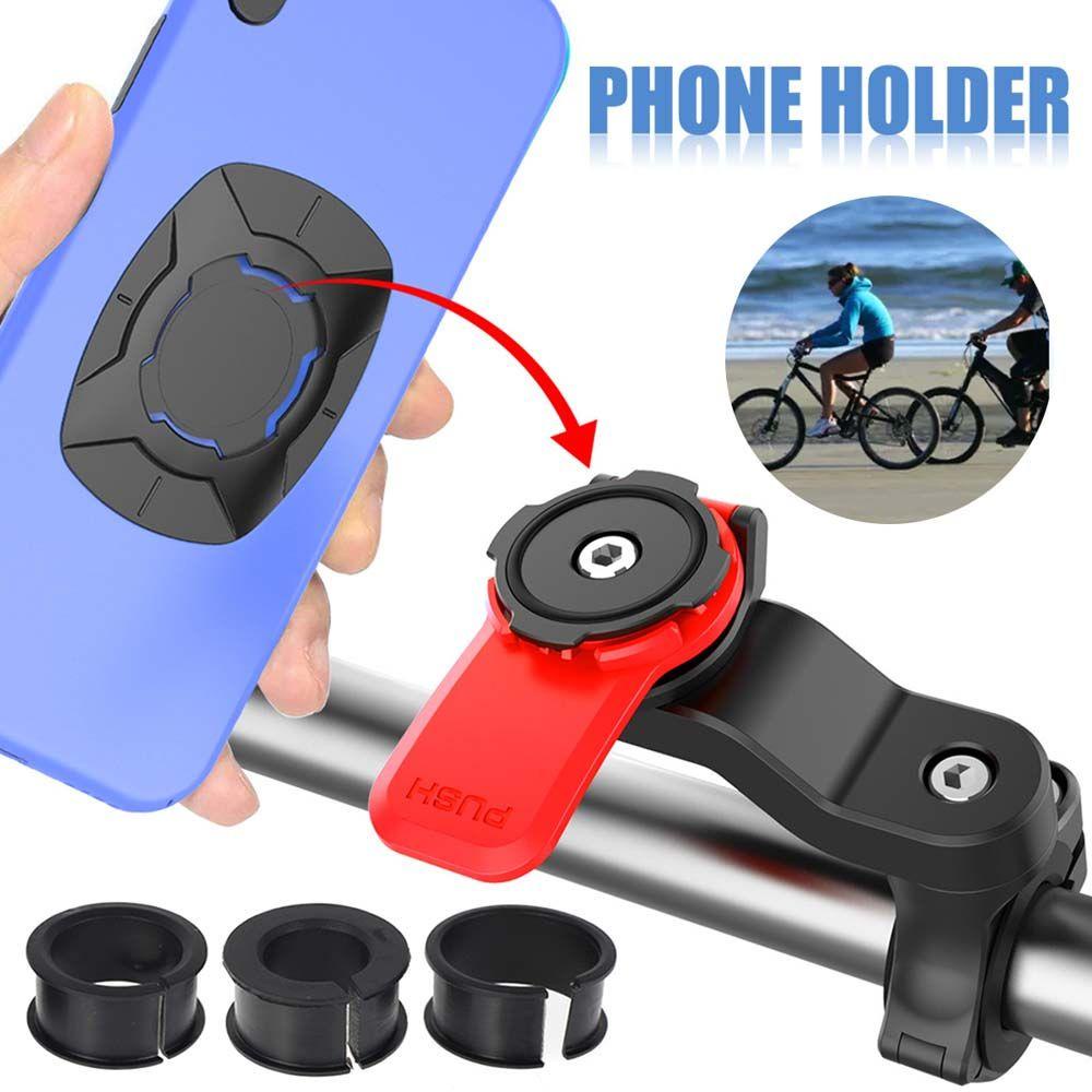 Giá Đỡ Điện Thoại Gắn Xe Đạp / Scooter Thiết Kế Xoay Tiện Dụng