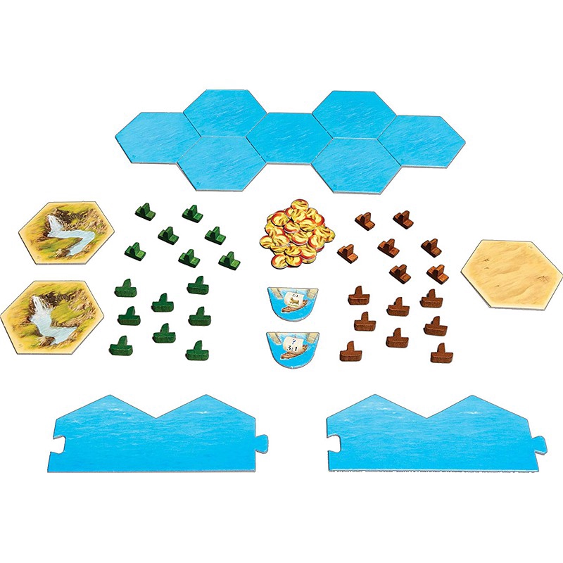 Catan Expansion Seafarers Board game | Bộ trò chơi Catan Biển bản mở rộng huyền thoại