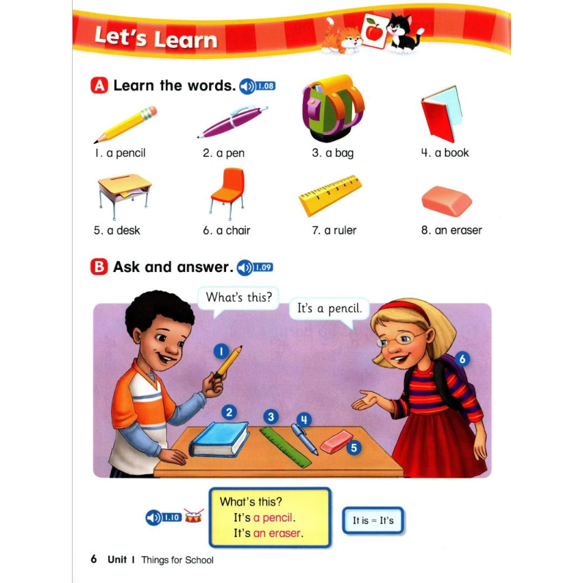 Sách - Let's Go: Level 1: Student's Book 5th Edition With CD Pack