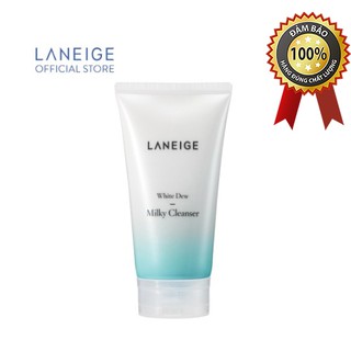 Sữa Rửa Mặt Làm Sáng, Dưỡng Ẩm Cho Da LANEIGE White Dew Milky Cleanser 150ml