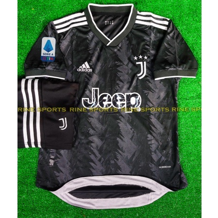 Bộ áo bóng đá Juve đen hàng Thailand năm 2022 – 2023 chuẩn thi đấu 99%