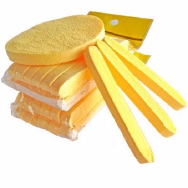 Gói 12 Bọt Biển rửa mặt Chivey | BigBuy360 - bigbuy360.vn