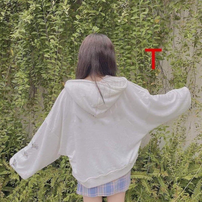 Áo nỉ bông hoa cúc HANA148 | BigBuy360 - bigbuy360.vn