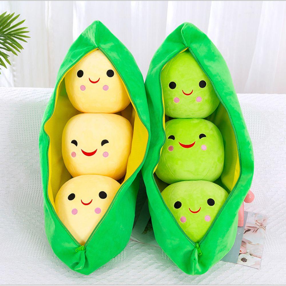 Gối Nhồi Bông Hình Hạt Đậu Dễ Thương Chất Lượng Cao