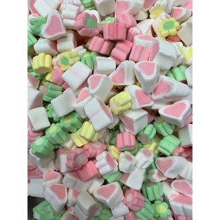 Kẹo xốp bông gòn 250g kẹo Marshmallow mix nhiều vị