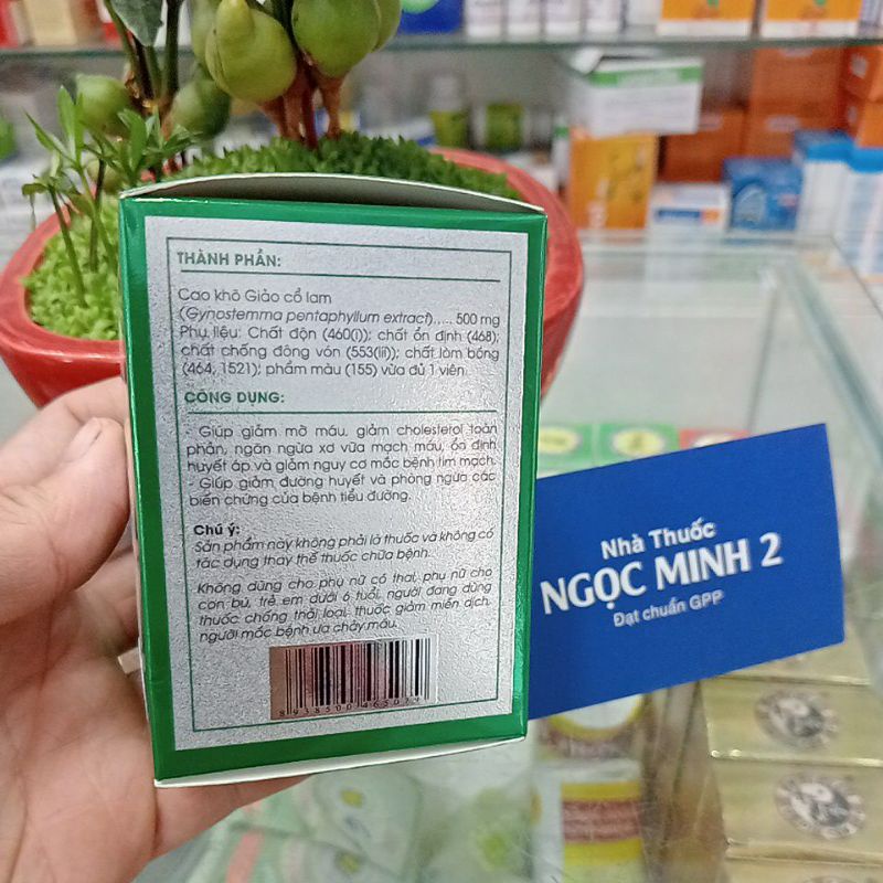 ✅ [Chính Hãng] Giảo Cổ Lam Tuệ Linh (Lọ 60 viên)