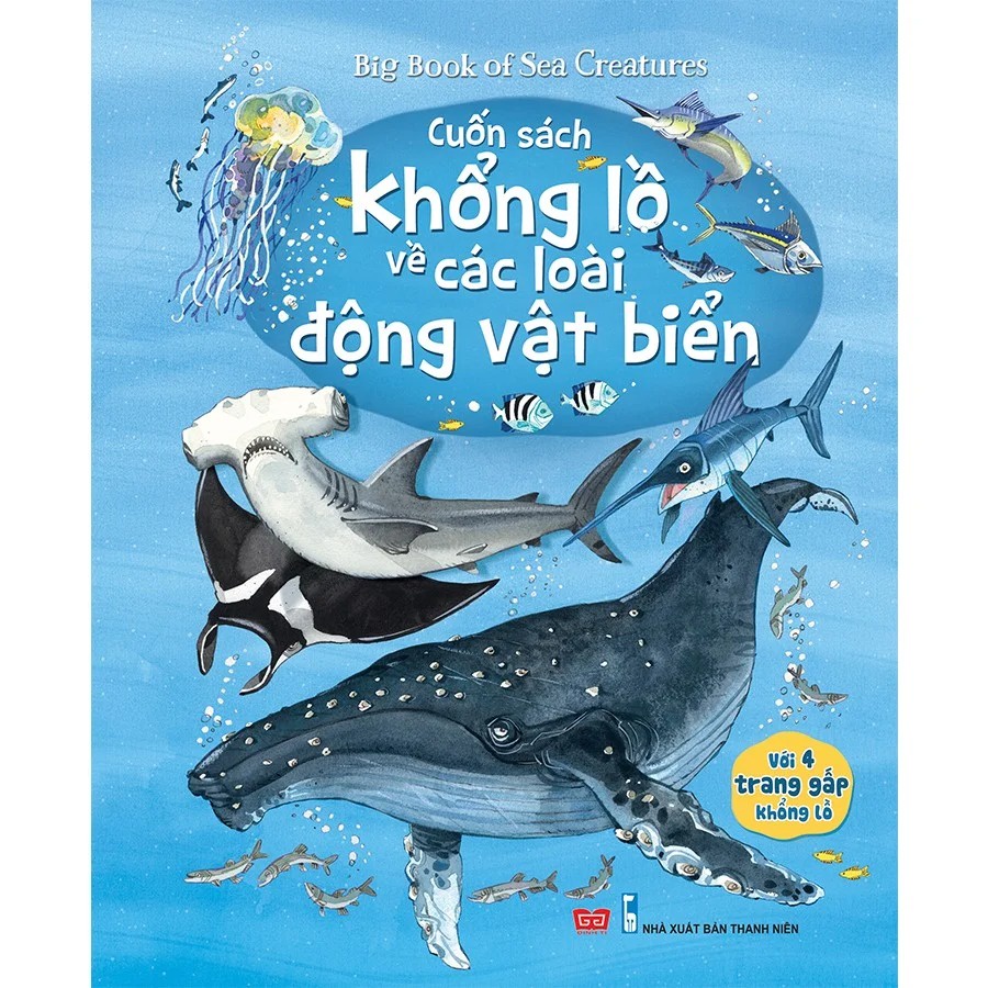 Sách - Big book - Cuốn sách khổng lồ về các loài động vật biển