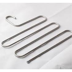 Móc treo quần áo inox 5 tầng chống han rỉ bền đẹp