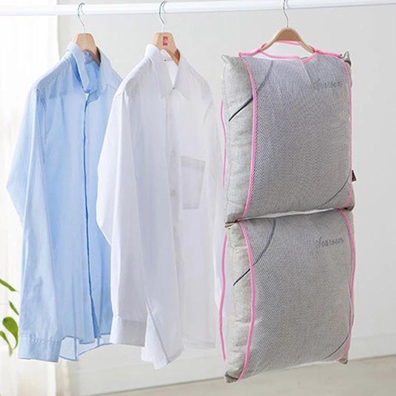 Túi Lưới Phơi Gối / Đồ Chơi Đa Năng Chống Gió / Bụi Bẩn Màu Sắc Ngẫu Nhiên JP5