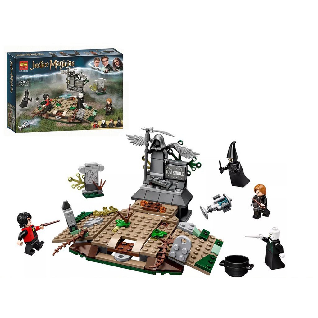 Đồ chơi lắp ráp minifigures The Rise of Voldemort LARI 11345