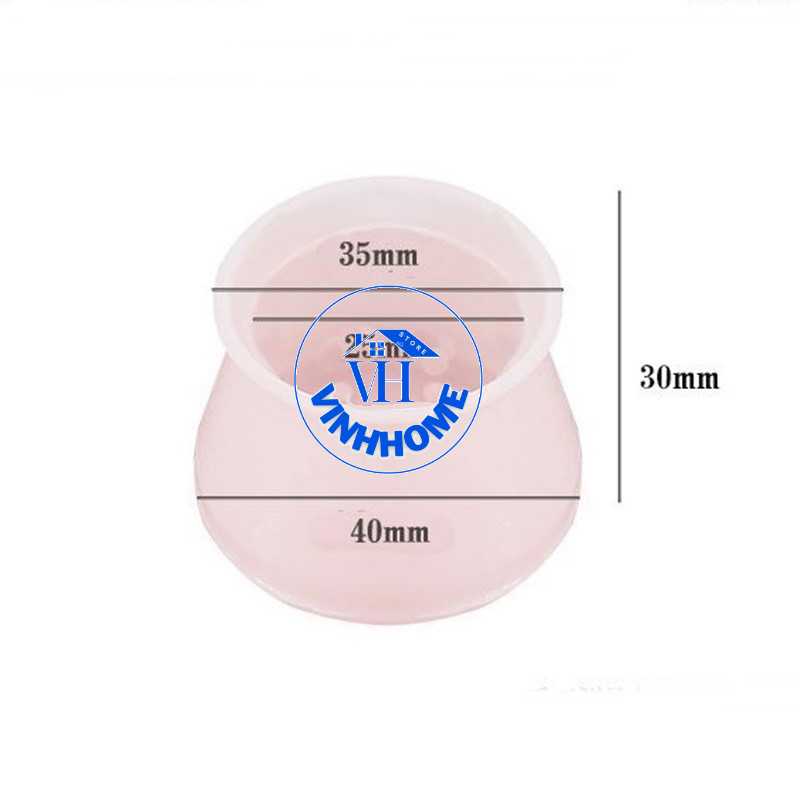 Set 10 bọc chân ghê bàn tủ bằng silicon chống trầy xước nền nhà, giảm thiểu tiếng ồn, chống trơn trượt
