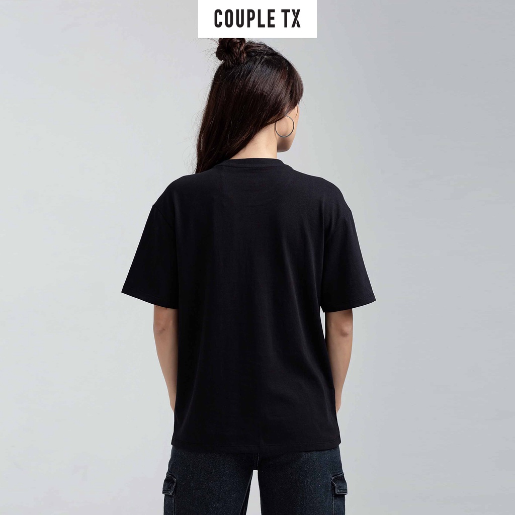 Áo Thun Nữ Couple TX Relax In Tram Xe FF WTS 2184