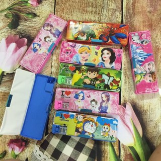 [vpp Trí Tuệ ] - Hộp đựng bút nhựa hình ảnh trẻ thơ dễ thương