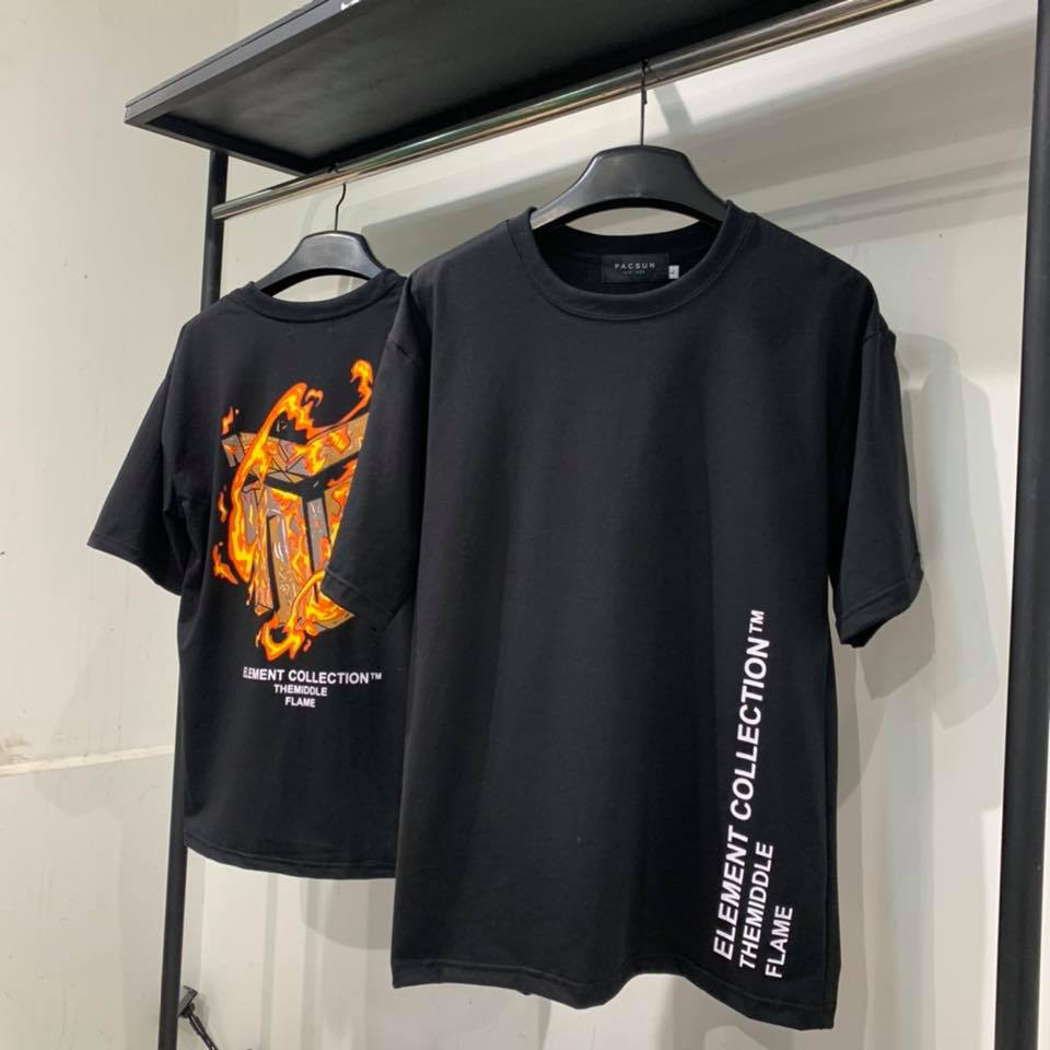 Áo thun The Middle Mệnh Hỏa, hình in to và cực đẹp, có size to, phong cách Unisex AL27