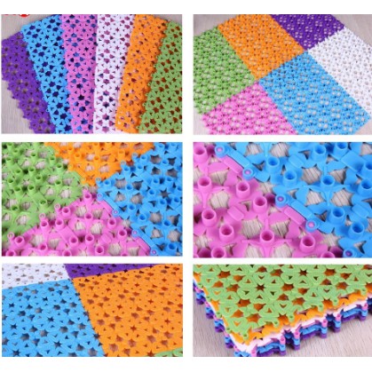 Tấm lót sàn chuồng mèo, chuồng chó bằng nhựa nhiều màu bằng nhựa PVC 20x30cm Meogog