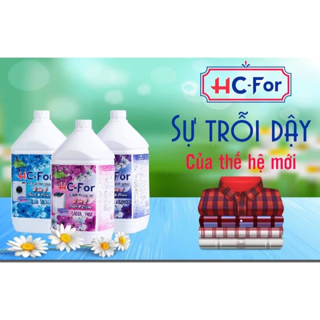 Nước giặt HC FOR 2/1 thế hệ mới 3.500ml