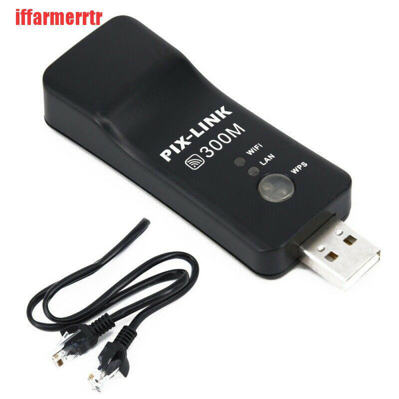 {iffarmerrtr}Wireless LAN Adapter WiFi Dongle RJ-45 Ethernet Cable For Samsung Smart TV KGD