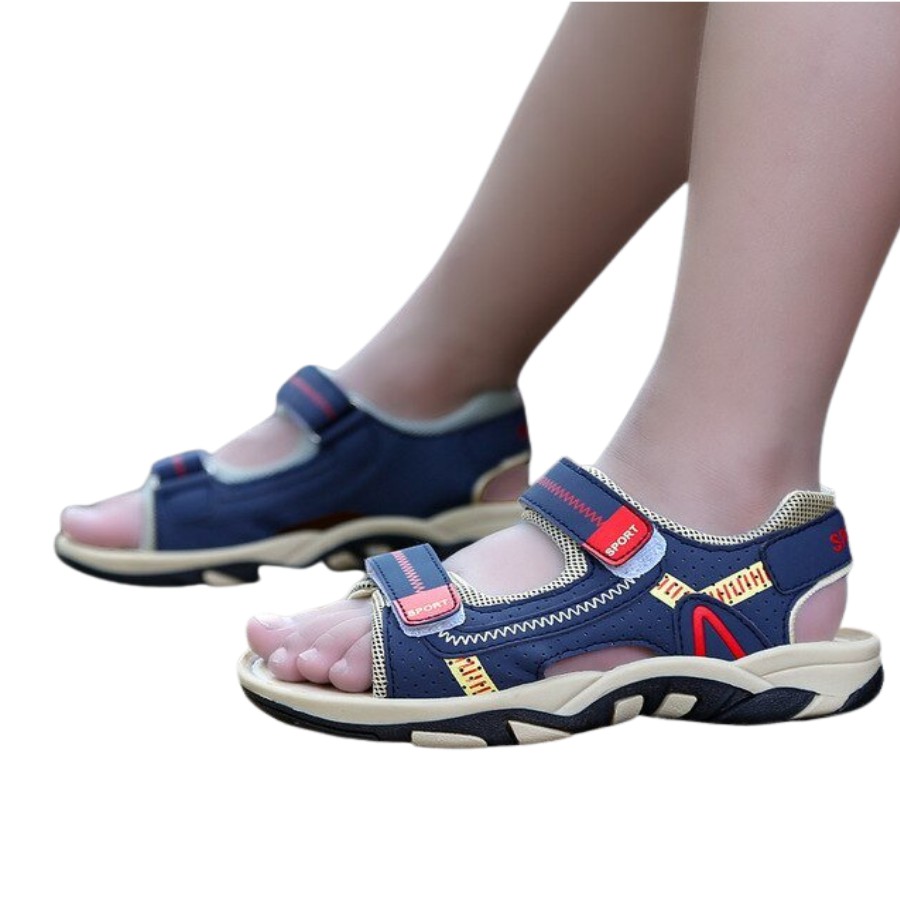 Sandal bé trai hàng xuất khẩu [Rẻ vô địch] sandal bé trai đẹp cao cấp đi êm chân cho bé đi học đi chơi