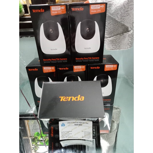 Camera an ninh WiFi quay quét FullHD Tenda CP3