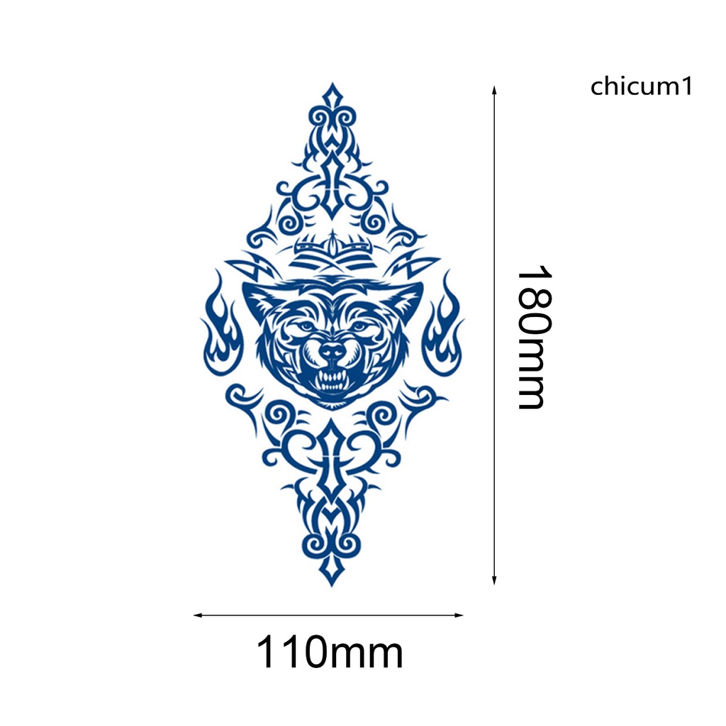 Miếng Dán Hình Xăm Tạm Thời Chiết Xuất Thảo Dược Chống Thấm Nước