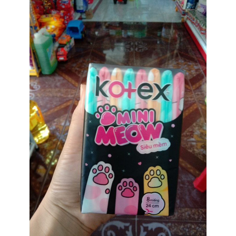 Băng vệ sinh Kotex mini meow