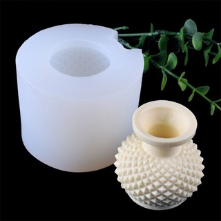 Khuôn Silicone Hình Chậu Hoa Trang Trí Xi Măng