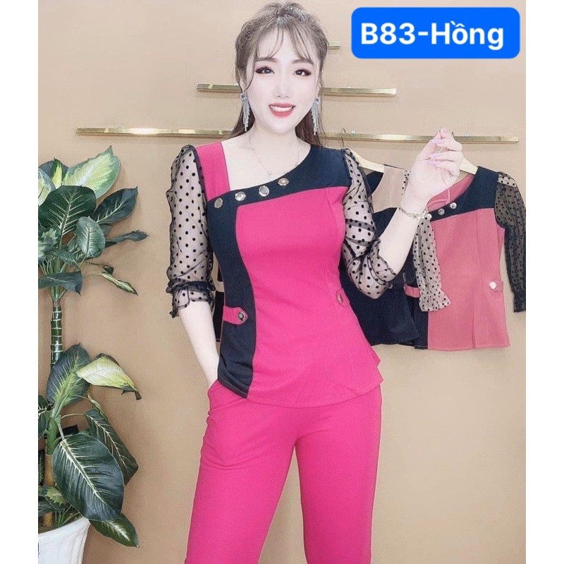 ❤️Set bộ thun cát hàn B83(full màu)