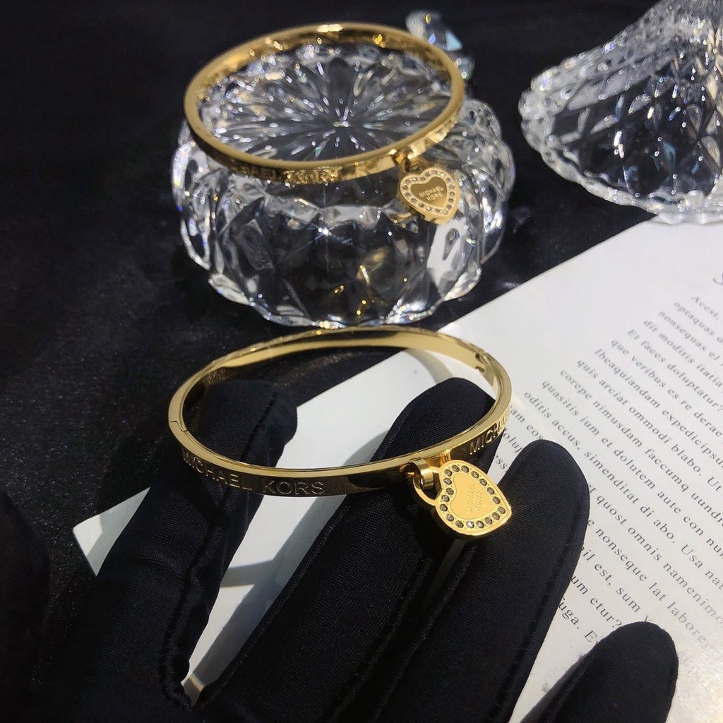 Vòng Tay Michael Kors Thép Titan Thời Trang Cho Nữ