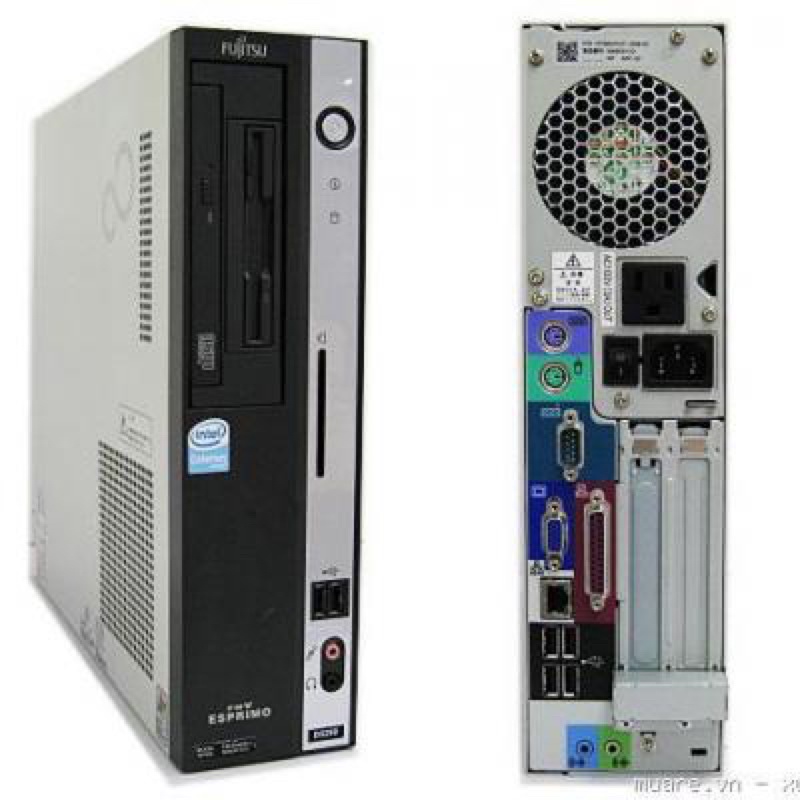 Case máy tính Fujitsu G31 nhỏ gọn cho văn phòng và lắp máy CNC